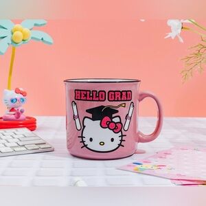 Hello Kitty Hello Grad Glittery Mug